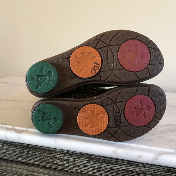 THE ART COMPANY BROWN BERLIN LEATHER BOOTS - Picture 15 of 15